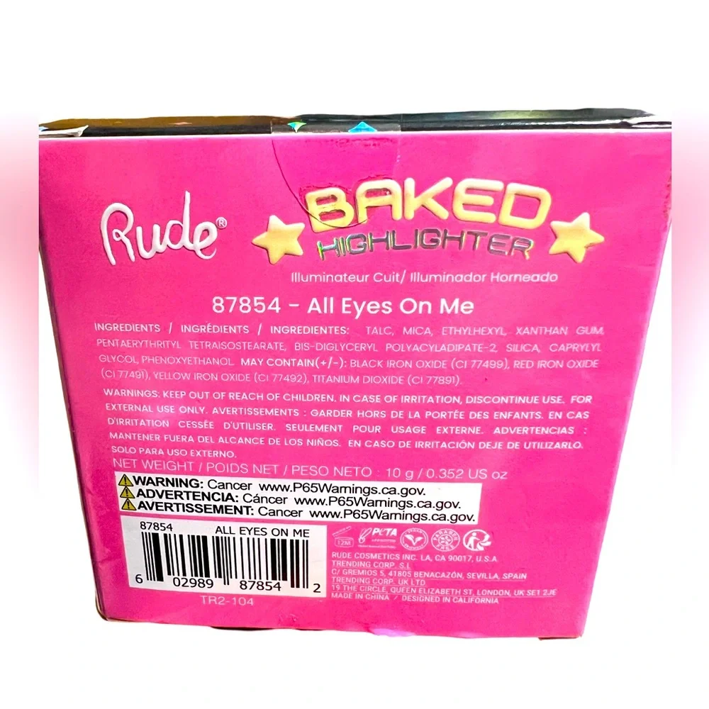RUDE NWT Clearance Price is Firm! Primer Spray Lip Oil Color Palette Highlighter